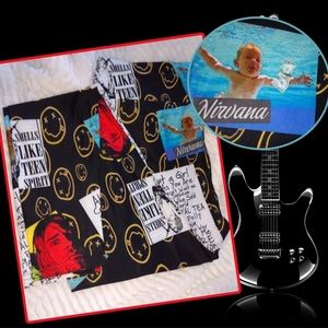 Nirvana Kurt Cobain custom Leggings OS 2-12